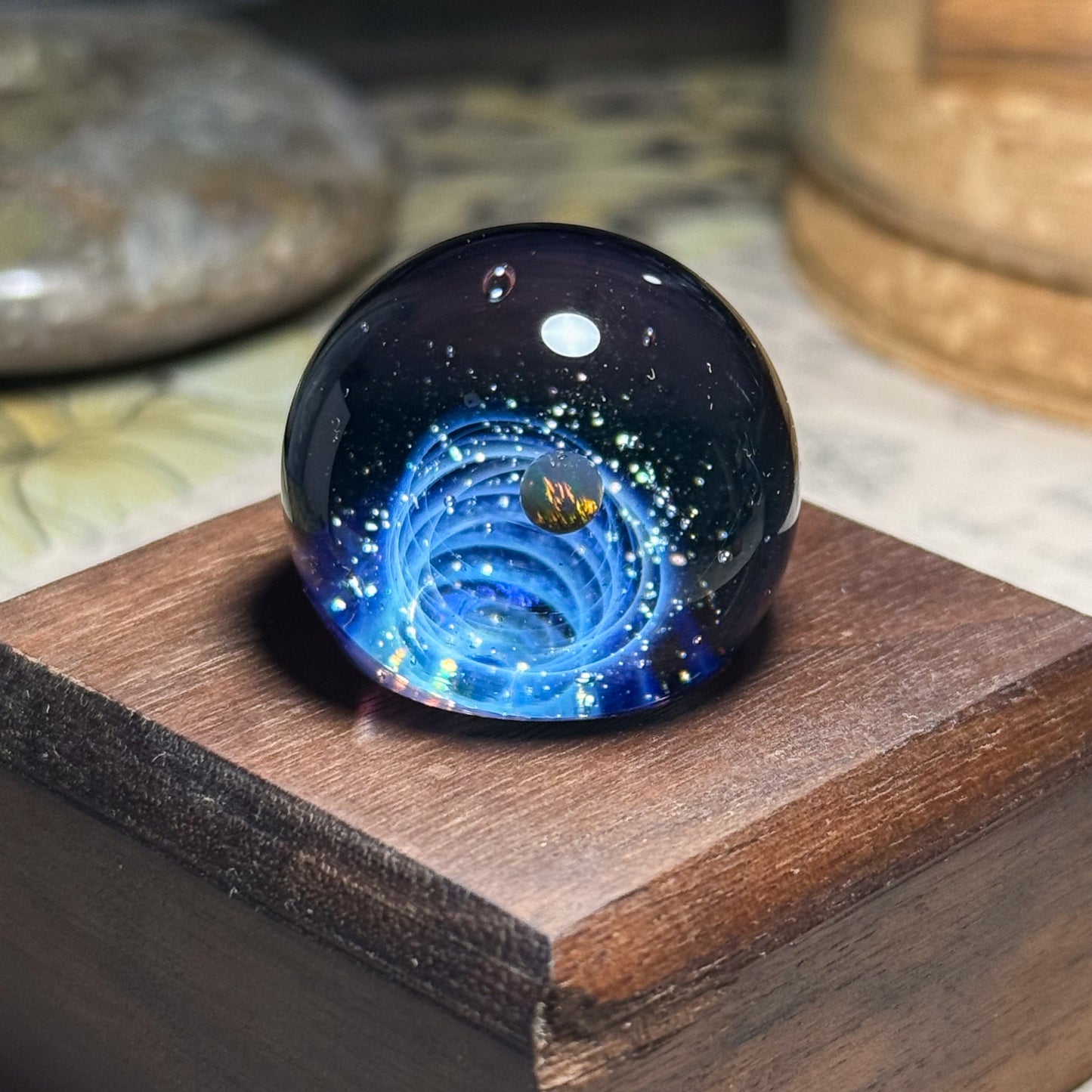 ミニガラスマーブル　SORAのきらめきの宇宙 ＃212