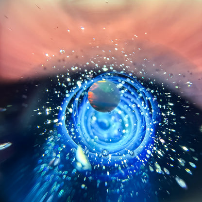 ミニガラスマーブル　SORAのきらめきの宇宙 ＃212