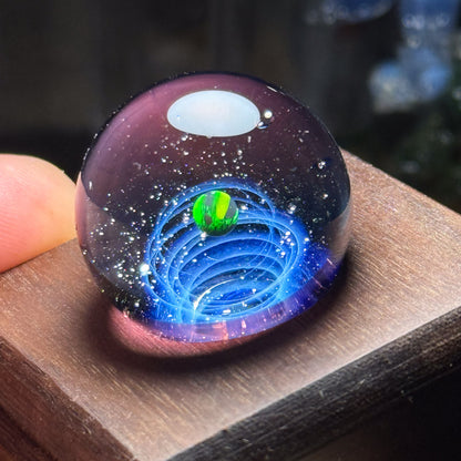 ミニガラスマーブル　SORAのきらめきの宇宙 ＃212