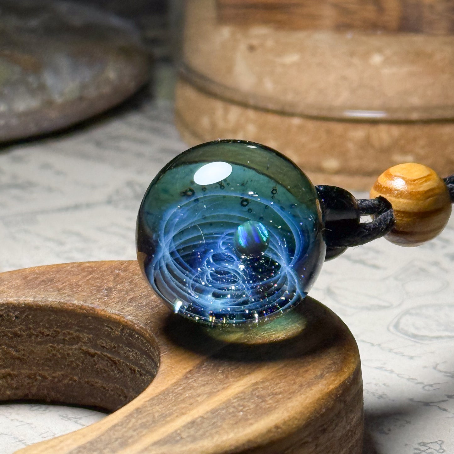 きらめきの宇宙ペンダント　＃2642