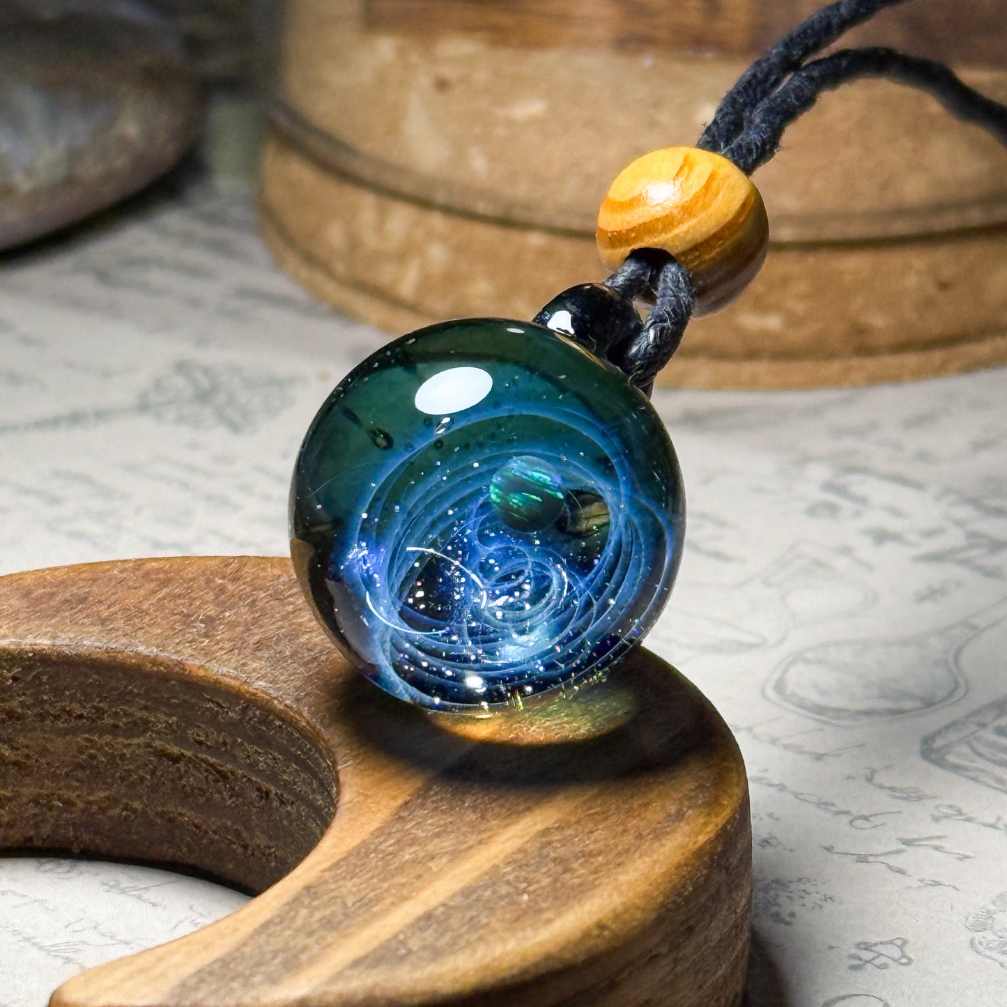 きらめきの宇宙ペンダント　＃2642