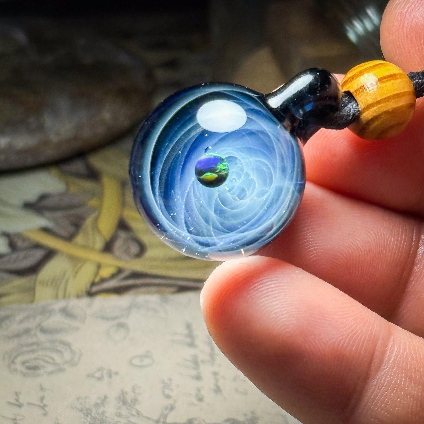 きらめきの宇宙ペンダント　＃26493