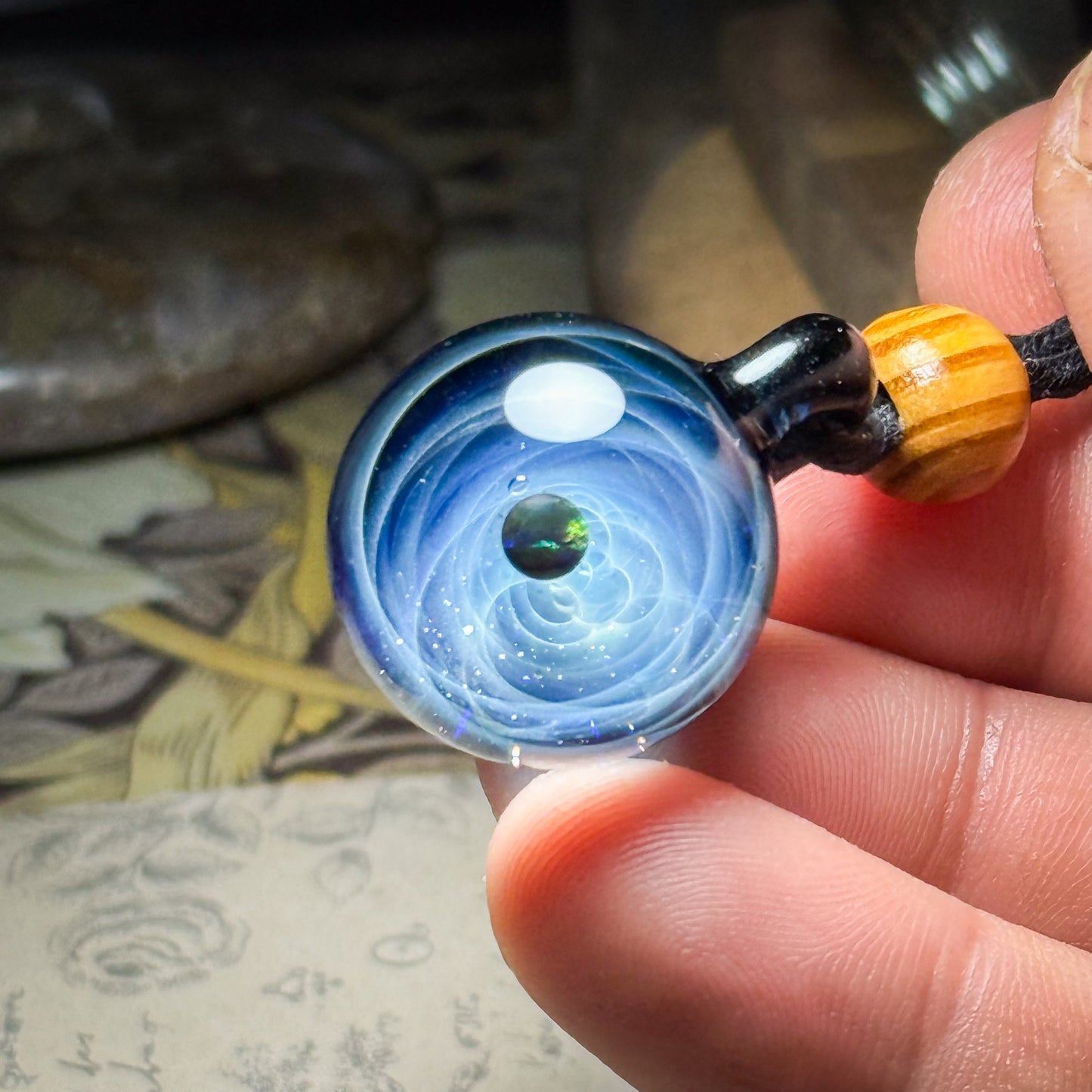 きらめきの宇宙ペンダント　＃26493