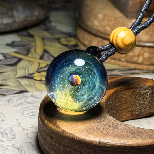 きらめきの宇宙ペンダント　＃2649